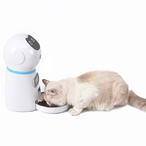<span class=keywords><strong>Robot</strong></span> d'alimentation automatique pour animaux de compagnie Plateau d'alimentation intelligent pour chats chiens Bols solides pour chiens - Product Image 3