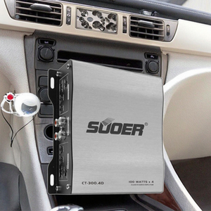 Amplificateur de <span class=keywords><strong>voiture</strong></span> de classe D moderne de <span class=keywords><strong>petite</strong></span> taille à 4 canaux de 1000 watts de puissance maximale pour CT-300.4D-U avec filtres de fréquence - Product Image 1