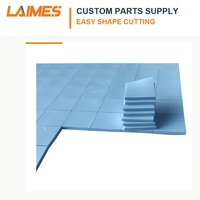 Coussin thermique découpé sur mesure pour puce de carte mère d'ordinateur et assemblage de dissipateur thermique