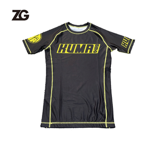 Arts martiaux porter personnalisé Jiu Jitsu MMA Shorts Rashguard ensemble séchage rapide hommes éruption garde combat grappin Shorts - Product Image 4
