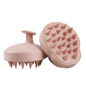 Nuovo arrivo districante spazzola per capelli Scrubber per capelli spazzola per Shampoo in Silicone massaggiatore per cuoio capelluto per la crescita dei capelli - Product Image 6