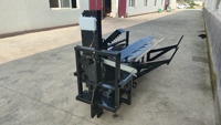 Procesador de Leña Hidráulico Profesional con Certificación CE de 30 Toneladas, Máquina para Partir Troncos con Accesorios para Minicargadora