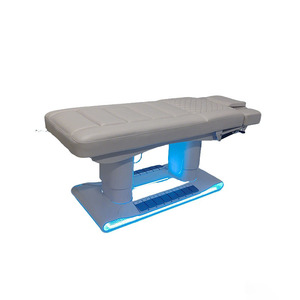 <span class=keywords><strong>Table</strong></span> <span class=keywords><strong>de</strong></span> <span class=keywords><strong>massage</strong></span> et lit <span class=keywords><strong>de</strong></span> luxe à 4 moteurs électriques, lit <span class=keywords><strong>de</strong></span> spa esthétique et cosmétique avec commande au pied pour tatouage et soins du visage - Product Image 5