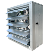 Ventilateurs d'extraction de 20 pouces Ventilateur de ventilation pour usine industrielle Serre Volaille Poulet Ferme Moutons