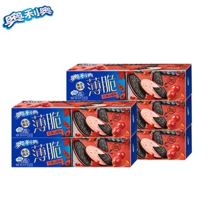 New Arrival Oreo Cookies Hawthorn Flavor 95g Exotic Snacks Autumn Limited Oreo Sandwich Thin Biscuits With Fillings