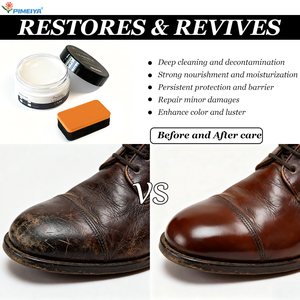 Crème d'entretien du cuir OEM 100 ml, protège et adoucit avec un baume essentiel pour le cuir, idéal pour les <span class=keywords><strong>chaussures</strong></span> et les canapés - Product Image 3