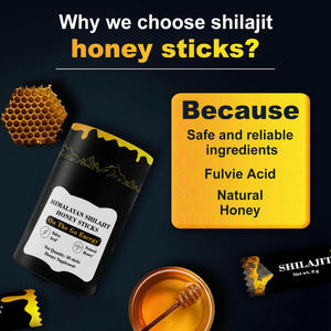 Que mật ong Shilajit nguyên chất cao cấp dành cho nam giới với mật ong Shilajit Himalaya, 75% Acid Fulvic, hơn 85 khoáng chất vi lượng, tăng cường năng lượng - Product Image 5