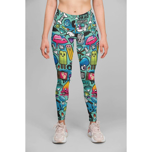 Leggings Blood Sweat Cartton - Product Image 2