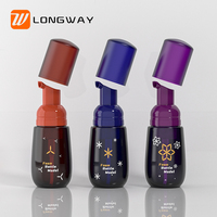 Flacon désinfectant pour les mains en mousse personnalisé de 30ml 60ml 80ml avec pulvérisateur à pompe flacon pompe moussant rechargeable pratique