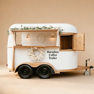 Remolque de Comida Tipo Horse Bar, Remolques de Comida, Remolque de Cocina Móvil, Remolque Móvil para Bodas, Carrito de Comida Callejera, Food Truck Estilo Americano - Product Image 3
