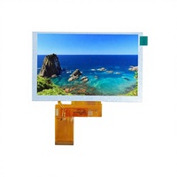 Écran LCD TFT de 10,33 pouces avec angle de vision pour utilisation en véhicule, résolution 800x480, type TFT