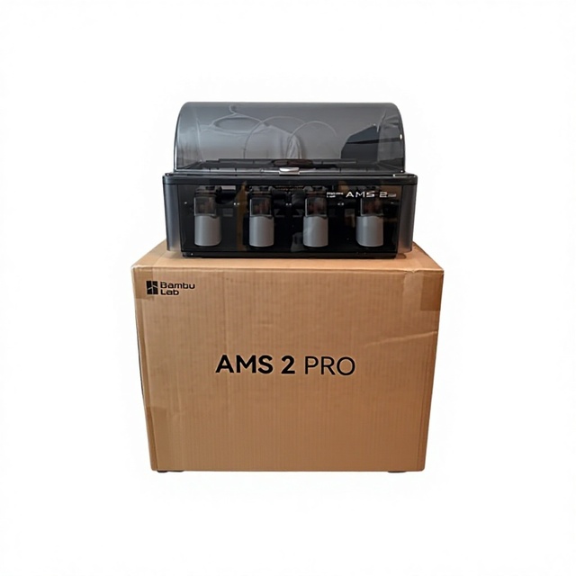 AMS 2 Pro Automatic System Filament Drying 24-Color Multi-Material Printing RFID Sync for All Bambu Lab 3D Printers A1 X1 P1 H2D