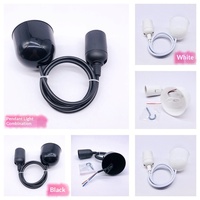 Support de lampe à vis E27 pour lustre DIY, alimentation en vrac, 250V, usage intérieur, courant 4A