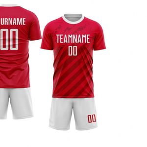 Nuevo Conjunto de Uniforme de Fútbol con Rayas Diagonales, Camiseta de Manga Corta, Ropa Deportiva Transpirable para Entrenamiento y Partido - Product Image 2