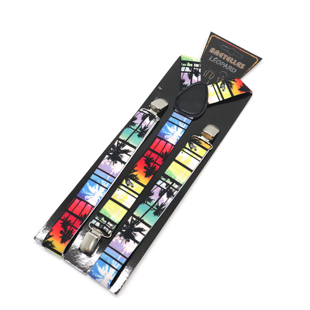 Взрослые стильные ремни на лямках в гавайском стиле с индивидуальным принтом для мужчин и женщин