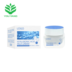 Crème Visage en Gelée à l'Acide Hyaluronique Personnalisée en Usine, Hydratation Profonde, Niacinamide Améliore les Rougeurs et les Peaux Sensibles - Product Image 1