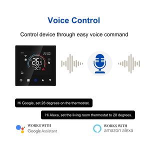 ترموستات رقمي بشاشة ملونة تعمل باللمس لغرفة الساونا ، ترموستات للتدفئة مع تطبيق WIFI Tuya - Product Image 5