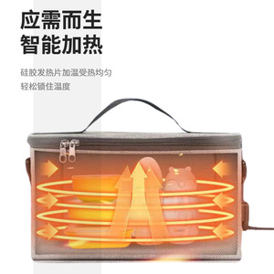 Portable waterproof <b>heating</b> and insulation cover for cross-border travel, office <b>USB</b> <b>heating</b> and temperature-regulating lunch - Product Image 3