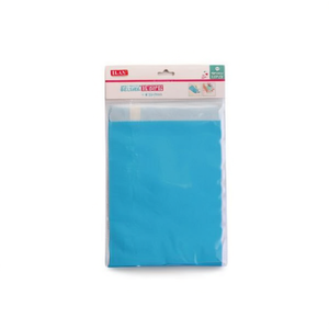 Sacchetti di carta Ilan 16x24 cm, confezione da 5, blu, per lavori manuali e confezioni regalo - Product Image 1