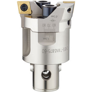 TWN Inserts carrés à double tranchant Outil d'alésage rugueux à 2 inserts Tête d'alésage rugueuse réglable BT40/50 Jeu de poignées de barre d'outils Outil d'alésage - Product Image 1