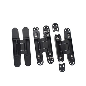 Cerniera della porta nascosta/porta invisibile silenziosa cerniera della porta di 180 grado oscillante cerniera <span class=keywords><strong>3</strong></span> vie regolabile - Product Image 6