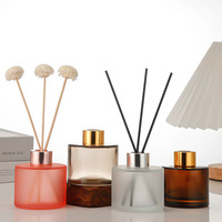 Bouteille d'arôme en verre à étiquette privée, logo personnalisé, diffuseur rechargeable pour les marques de parfums d'intérieur