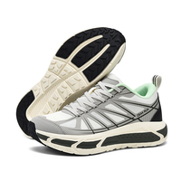 Chaussures de course pour hommes, baskets à semelle épaisse, à coussin hautement élastique, en maille respirante, antidérapantes, à absorption des chocs, chaussures de sport légères MD