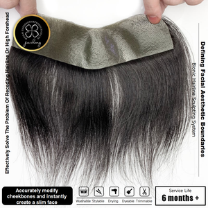 Toupet Ultra Sottile in <span class=keywords><strong>Capelli</strong></span> Remy per Uomo e Donna, Copertura per Calvizie di Alta Qualità, Sostituzione <span class=keywords><strong>Capelli</strong></span> Cinesi per Fronte - Product Image 2