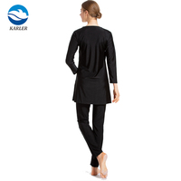 Maillots de bain musulmans pour femmes islamiques, burkinis modestes grande taille, tenue de bain, maillot de bain de plage à couverture intégrale