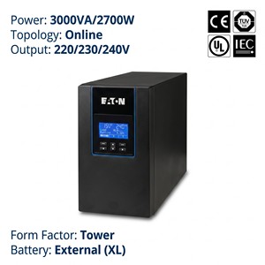 เครื่องสำรองไฟฟ้าแบบออนไลน์ DX Series DX3000CNXL 3kVA 2.4kW 220V CE ISO ระบบแปลงไฟแบบคู่ พร้อมแบตเตอรี่สำรองใช้งานได้นาน สำหรับระบบสถานีฐานโทรคมนาคม - Product Image 2