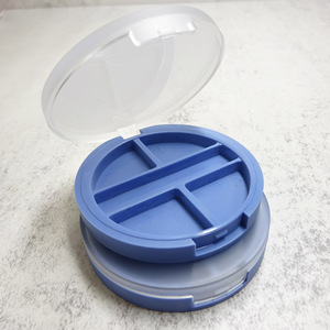 OEM Empty 4 Colors Eye Shadow Container Private Label <b>Compact</b> Powder Makeup Case ABS Eyeshadow Packaging - Product Image 4