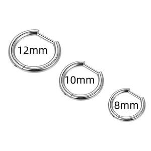 Fabricant personnalise des boucles d'oreilles en alliage de titane F136 de haute qualité, des boucles d'oreilles épaisses, des bijoux perforés à la mode - Product Image 5