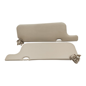 Parasoles Beige para Toyota Corolla con Espejo de Vanidad, Lado del Conductor y del Pasajero, 2003-2012 - Product Image 4