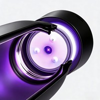 Bouteille d'eau intelligente en acier inoxydable avec rappel d'hydratation, isotherme sous vide, affichage de la température via application et fonction autonettoyante