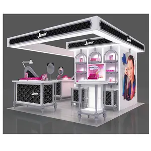 Wholesale Mall Retail Kiosk for Perfume Display Kiosk Design | Cosmetic Display Cabinet Showcase in Shopping Mall for Sale