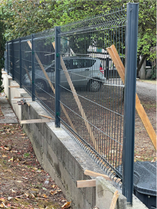 Clôtures de jardin en métal industriel <span class=keywords><strong>Mrt</strong></span> certifiées CE galvanisées et revêtues par poudre anti-escalade, clôtures de sécurité pour cour à bas prix - Product Image 6