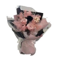 Echte Natuurlijke Gedroogde Eeuwige Roos Bewaard Boeket Bruiloftsgeschenk Eeuwige Bloem Geschenkdozen Voor Heden
