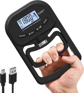 เครื่องทดสอบความแข็งแรงของมือและขาแบบดิจิตอล ไดนาโมมิเตอร์ USB หน้าจอ LCD VANTUR Y-26106-91 - Product Image 1