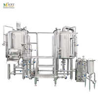 Équipement de brasserie 200L en acier inoxydable, système de brassage, mini-brasserie, équipement de micro-brasserie pour pub, restaurant, nano-brasserie