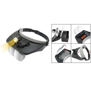 Magnifying Glass Visor With <b>Led</b> <b>Lighting</b> For Precision <b>Work</b> - Product Image 2