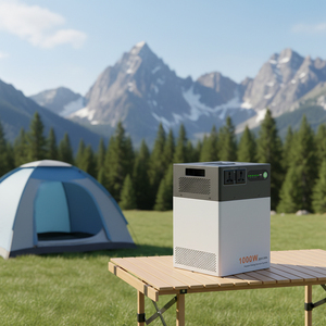แบตเตอรี่สำรองไฟ ได้รับการรับรองมาตรฐาน CE FCC RoHS กำลังไฟ 1200W 2009.6Wh ระบบสำรองไฟแบบ Pure Sine Wave สำหรับอุปกรณ์การแพทย์ เซิร์ฟเวอร์สำนักงาน - Product Image 2