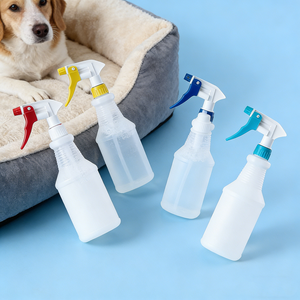 ขวดสเปรย์พลาสติก HDPE ขนาด 500 มล. 650 มล. 1000 มล. แบบรีฟิลได้ พร้อมหัวฉีดสำหรับน้ำยาทำความสะอาด - Product Image 4