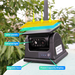 Support 512GB MDVR 7 Inch Screen With Magnetic Base Solar Battery Digital <b>Wireless</b> Back up <b>Camera</b> <b>Reverse</b> Aid System for YB-Wire - Product Image 2