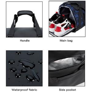 Bolsa de Deporte Plegable de Gran Capacidad con Logotipo Personalizado, Bolsa de Viaje para Fitness con Separación para Ropa Seca y Mojada, Bolsa de Yoga Unisex - Product Image 3