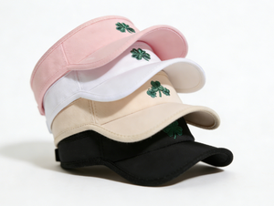 Visera Deportiva Bordada con Trébol de Cuatro Hojas del Día de San Patricio Irlandés, Ajustable, con Parte Superior Abierta, para Golf, Tenis y Running - Product Image 5
