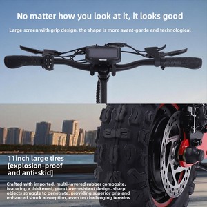 Envío Directo desde Almacén en el Extranjero, Scooter Eléctrico Impermeable de Doble Motor, Largo Alcance, para Desplazamientos Diarios, Scooter para Adultos - Product Image 6