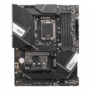 La carte mère MSI PRO Z790-A WIFI DDR4 avec 6x ports SATA prend en charge les processeurs Intel de 12e et 13e générations 12400F 12700K 13700K - Product Image 2