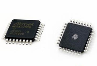 ATMEGA328PB-AU AVR ATmega, microcontrôleur IC de sécurité fonctionnelle (FuSa), 8 bits, 20 MHz, 32 Ko (16K x 16) FLASH, circuits intégrés
