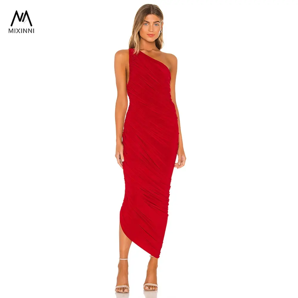 MXN-Vestidos Elegantes de una pieza para mujer, vestidos de noche elegantes, sin mangas, con bolsa, a la cadera, informales, de verano, 2022, A22B071