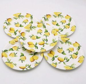 <span class=keywords><strong>Assiettes</strong></span> jetables résistantes - Résistantes à l'huile et compatibles micro-ondes pour les repas <span class=keywords><strong>en</strong></span> plein air - Product Image 4